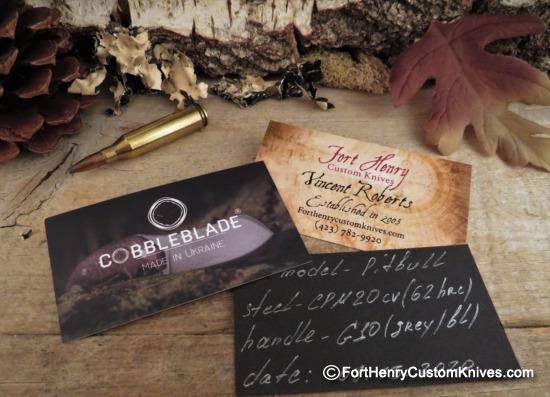 COBBLE Blade - Full Size Pitbull - CPM 20CV - Image 9