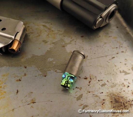 ti gear design skull green