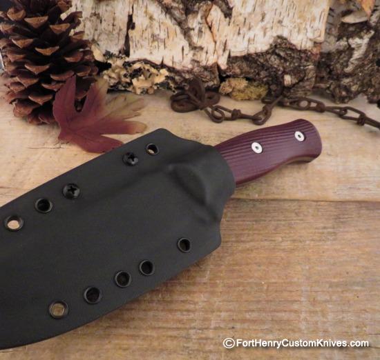 Nathan Carothers - NEW Utility Field Knife - FK2 - Double Red - Image 7