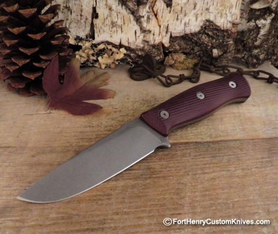 Nathan Carothers - NEW Utility Field Knife - FK2 - Double Red