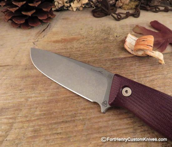 Nathan Carothers - NEW Utility Field Knife - FK2 - Double Red - Image 2