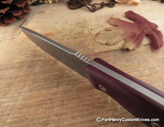 Nathan Carothers - NEW Utility Field Knife - FK2 - Double Red - Image 3