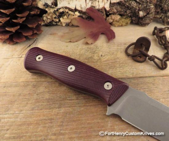 Nathan Carothers - NEW Utility Field Knife - FK2 - Double Red - Image 5