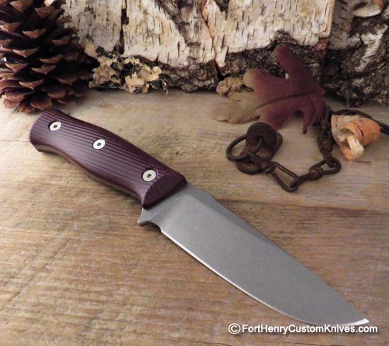 Nathan Carothers - NEW Utility Field Knife - FK2 - Double Red - Image 6
