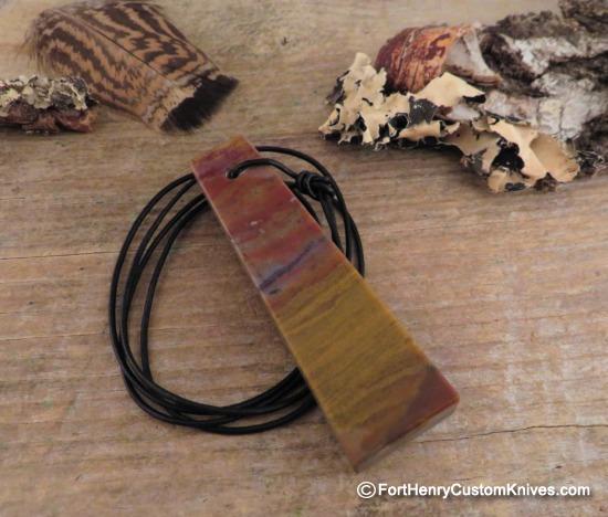 Viking Whetstone Necklace - Jasper - Multiple Choice - Image 2