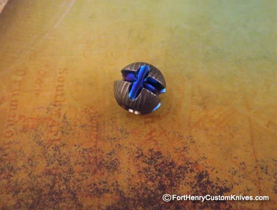 Ti_Gear_Design - Lg Titanium "Cosmic Orb" Bead - Choice - Image 2