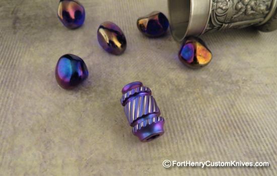 Dawson Machine Craft - Jumbo Titanium Turbine Bead