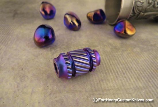 Dawson Machine Craft - Jumbo Titanium Turbine Bead - Image 2