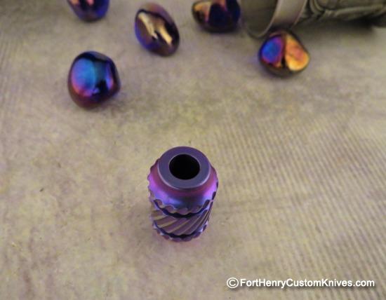 Dawson Machine Craft - Jumbo Titanium Turbine Bead - Image 3