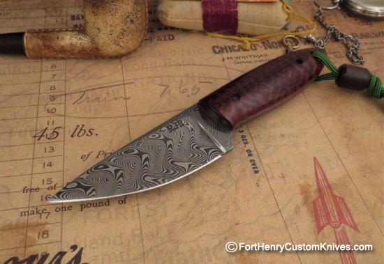 Raymond Johnson - Custom Mosquito - Stainless Damascus