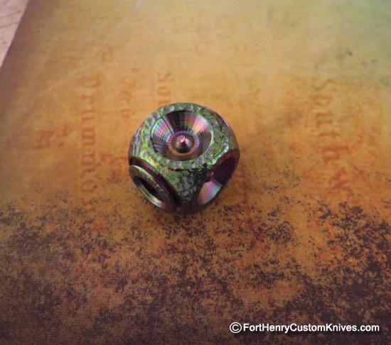 Ti_Gear_Design - Titanium "Cube" Ti Bead - Choice - Image 5