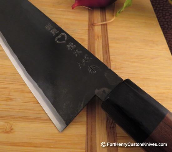 Takeda - Sasanoha - Aogami Super Steel - Rosewood - Image 5