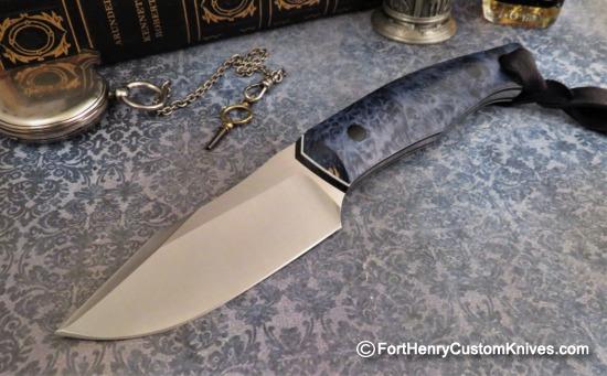 Joshua Gallardo Knives -  Custom Rhino - Maple Burl - Image 7