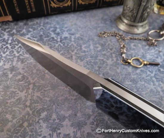 Joshua Gallardo Knives -  Custom Rhino - Maple Burl - Image 3