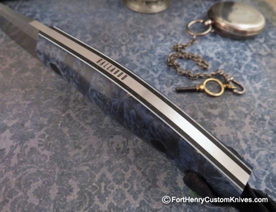 Joshua Gallardo Knives -  Custom Rhino - Maple Burl - Image 5