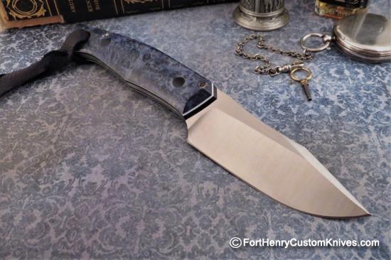 Joshua Gallardo Knives -  Custom Rhino - Maple Burl - Image 6