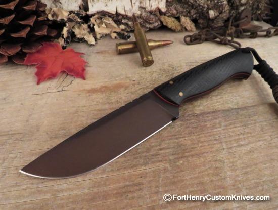 Tomasz Dziubinski - Custom Drop Point - Widow