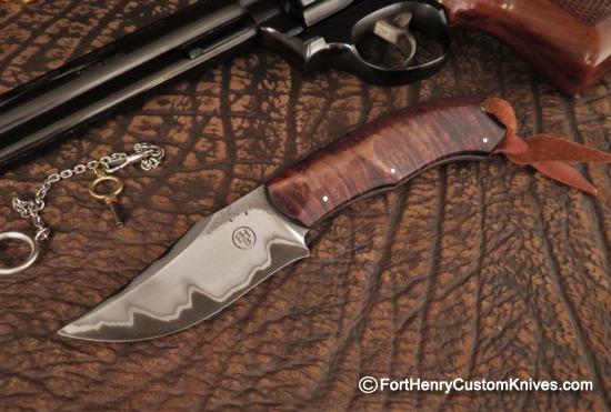 Curt Haaland / Free Hill Blades - San Mai Trapper - Hand Forged