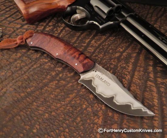 Curt Haaland / Free Hill Blades - San Mai Trapper - Hand Forged - Image 5