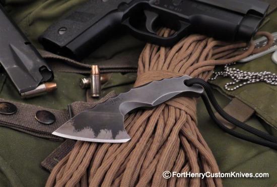 Miller Bros. Blades - Custom Belt Knife - Kiridashi - Leather / Kydex