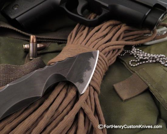 Miller Bros. Blades - Custom Belt Knife - Kiridashi - Leather / Kydex - Image 3