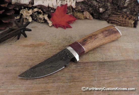 Herb Derr - Personal Clip Point - Walrus Jaw