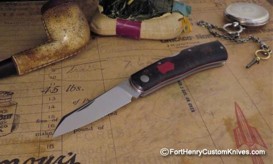 Jared Oeser - Native MidLock - WW II Rag Micarta
