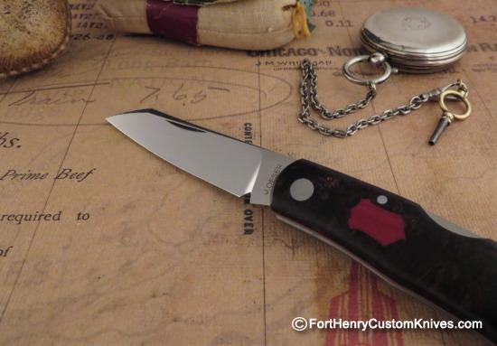 Jared Oeser - Native MidLock - WW II Rag Micarta - Image 3
