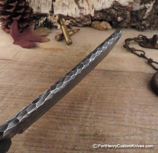 cobble blade hatchet spine