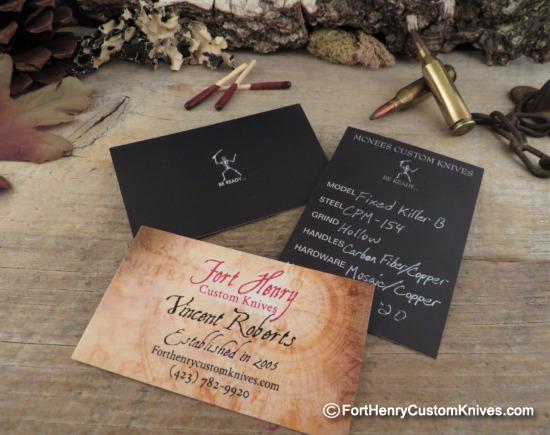 Mcnees Custom Knives - Custom Fixed Killer B - Image 7