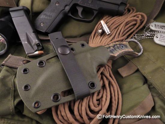 Ken Vehikite / Black Roc Knives - Custom K-Bit Scarab - Image 5