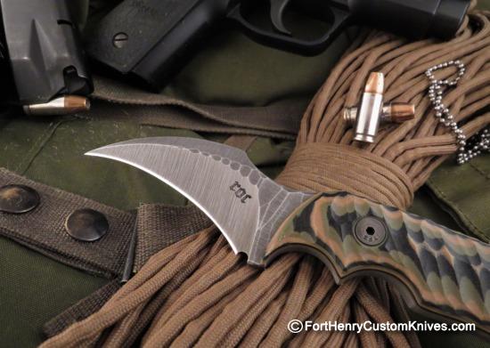 Ken Vehikite / Black Roc Knives - Custom K-Bit Scarab