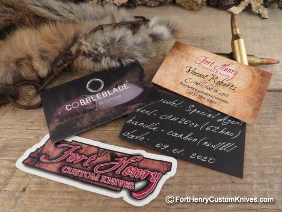 COBBLE Blade - Prototype - Pocket Skinner - CPM 20CV - Image 7