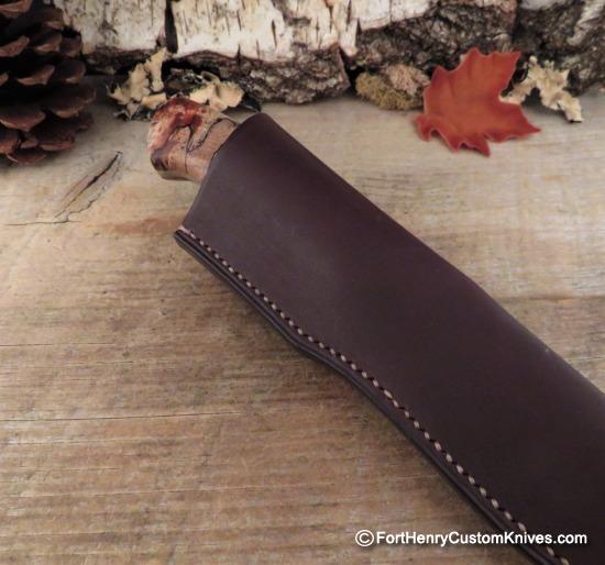 Arno Bernard Sr - Rare Big Game Skinner - Spalted Maple - Image 6