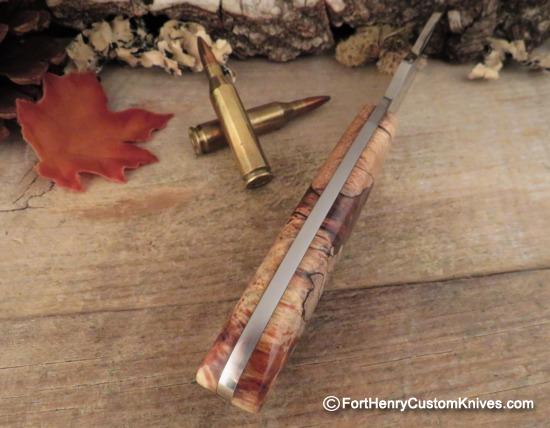 Arno Bernard Sr - Rare Big Game Skinner - Spalted Maple - Image 3