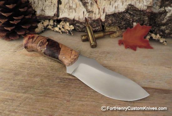 Arno Bernard Sr - Rare Big Game Skinner - Spalted Maple - Image 5