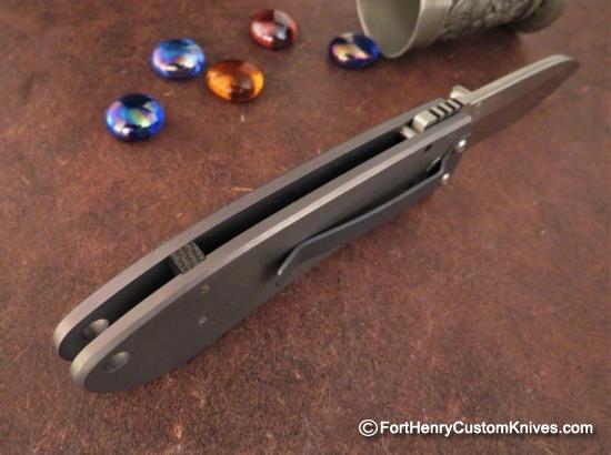 Bob Dozier - Custom Framelock Folding Hunter - Small - Image 5