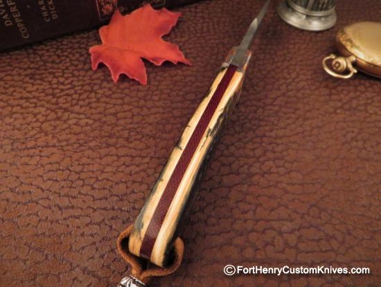 WD Pease - Gentleman's Harpoon Hunter - Mammoth / Stainless Damascus - Image 3