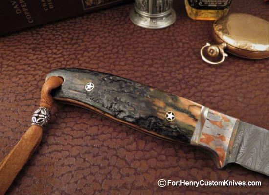 WD Pease - Gentleman's Harpoon Hunter - Mammoth / Stainless Damascus - Image 4