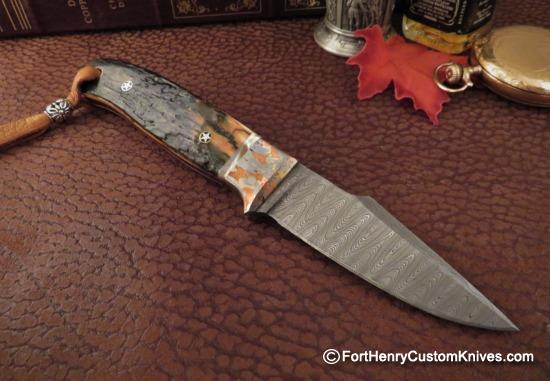 WD Pease - Gentleman's Harpoon Hunter - Mammoth / Stainless Damascus - Image 5