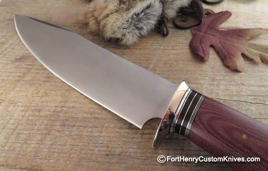 Mike Malosh - NEW Design - Pathfinder Camp Knife - Forged - Image 2