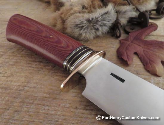 Mike Malosh - NEW Design - Pathfinder Camp Knife - Forged - Image 3