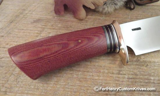 Mike Malosh - NEW Design - Pathfinder Camp Knife - Forged - Image 5