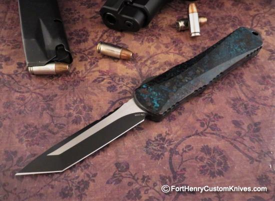 Heretic Knives - New Lim Ed. Shipwrecked Copper - Tanto Manticore OTF