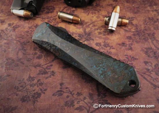 Heretic Knives - New Lim Ed. Shipwrecked Copper - Tanto Manticore OTF - Image 3