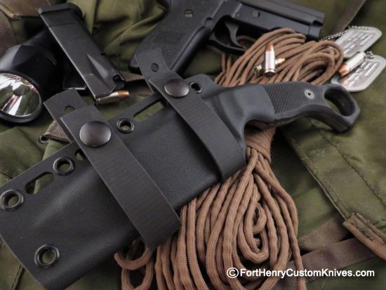 Ken Vehikite / Black Roc Knives - Custom Grunt - Kerambit Style - Image 8