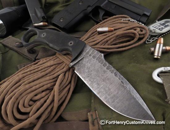 Ken Vehikite / Black Roc Knives - Custom Grunt - Kerambit Style - Image 6