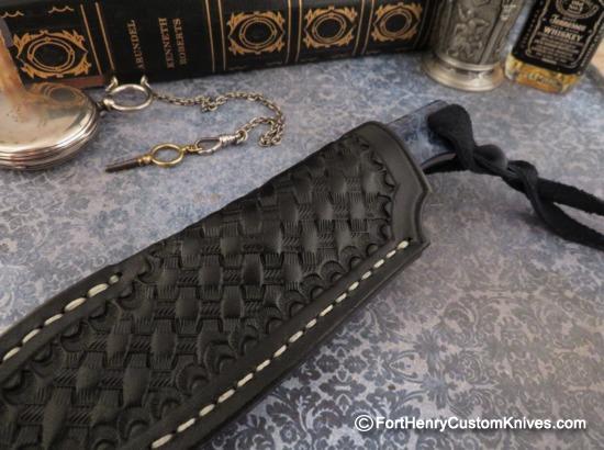 Joshua Gallardo Knives - Custom Pocket Buddy - Maple Burl - Image 6