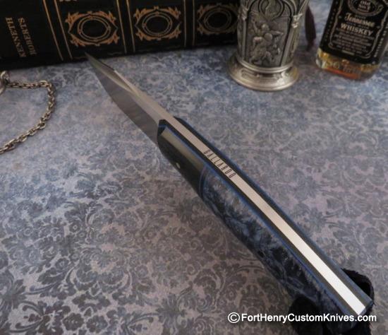 Joshua Gallardo Knives - Custom Pocket Buddy - Maple Burl - Image 3