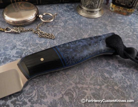 Joshua Gallardo Knives - Custom Pocket Buddy - Maple Burl - Image 4